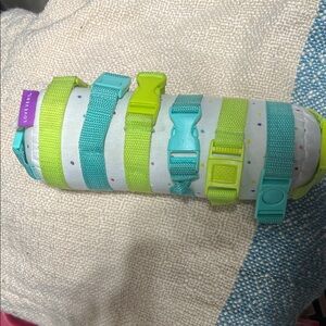 Lovevery Colorful Striped Roll with Buckles
